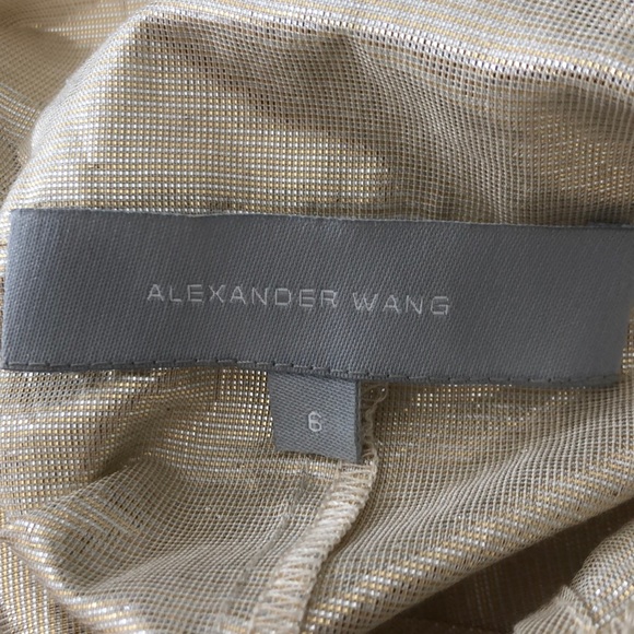 Shiny Alexander wang party top - Picture 4 of 5